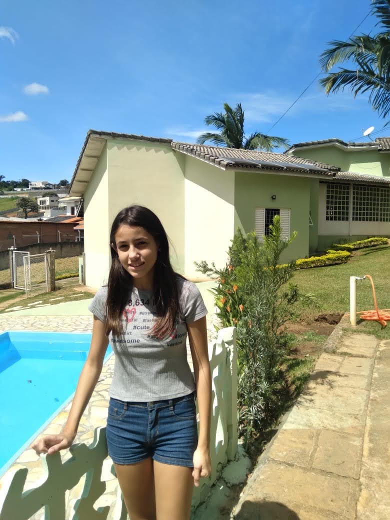 Maria Eduarda, filha de Ciro com Debora