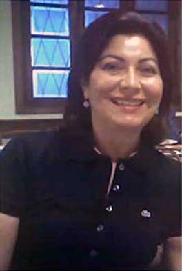 Mariângela Stávale, filha de Ângelo Stávale e Clelea.