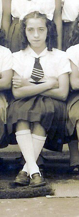 Lygia estudante do 4º ano 1946
