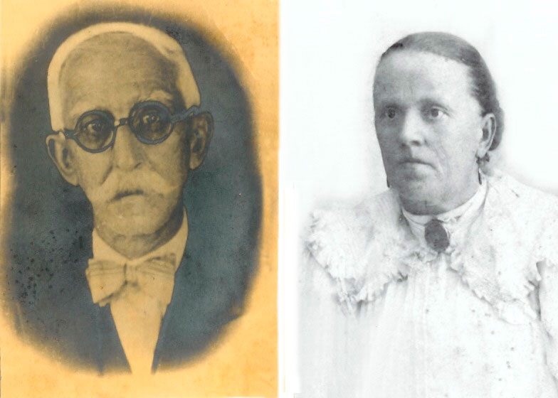1. O casal de imigrantes Pasquale Angelo Stávale e Julia Ravagni, pais de Jacomo