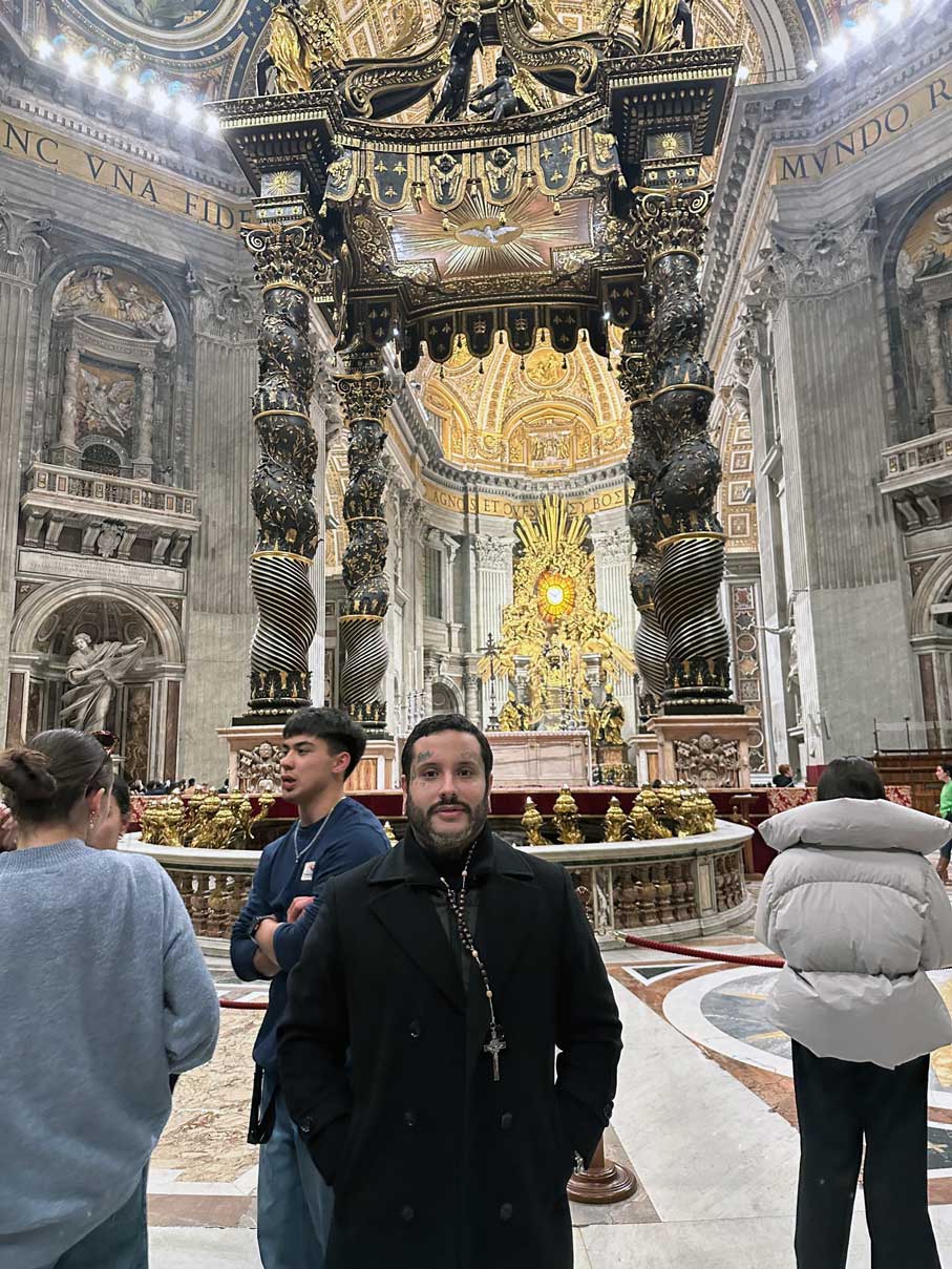Victor Stávale em Roma, Vaticano 17_12_2025