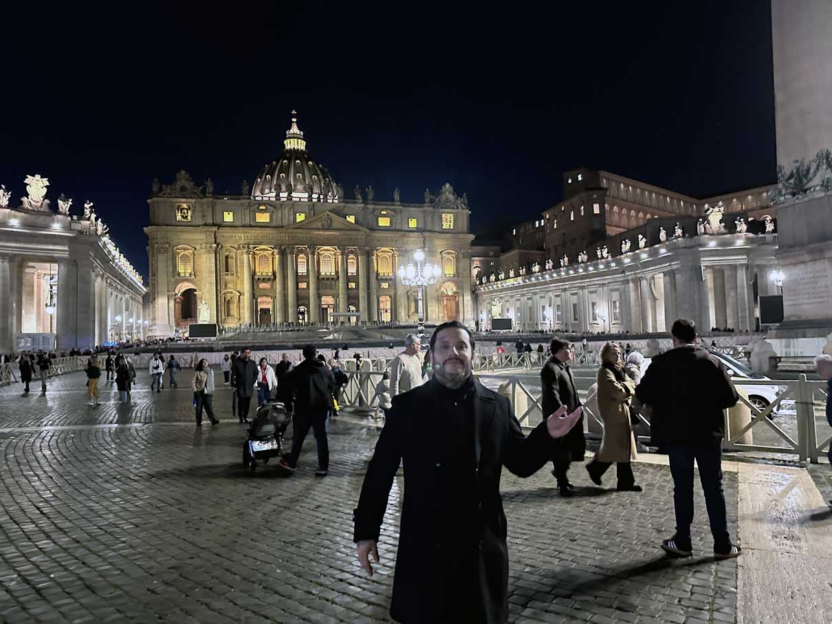 Victor Stávale em Roma, Vaticano 17_12_2025