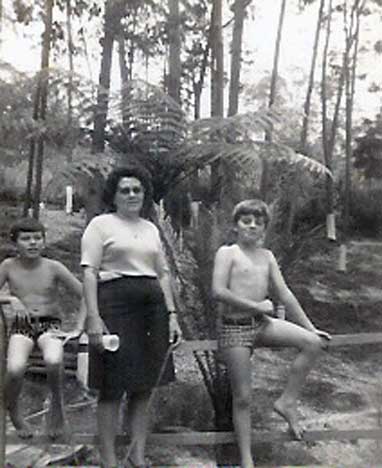 Maurício, Yolanda e Reinaldo - Clube em Osasco