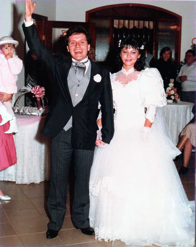 Comemoração do casamento