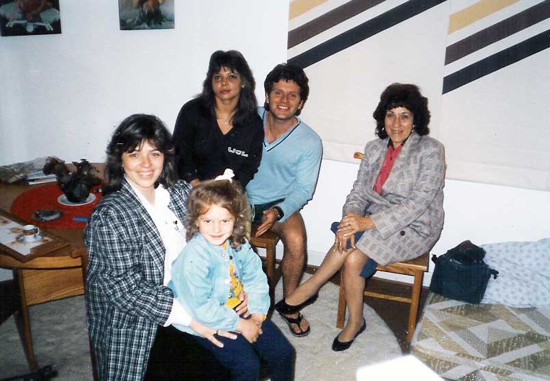 Casa-da-Rua-Florianópolis---Mooca,-com-Lygia,-Reinaldo,-a-prima-Monica-e-a-sua-filha-Juliana