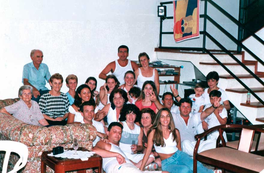 Reunião de família na casa de Mauricio - Araraquara