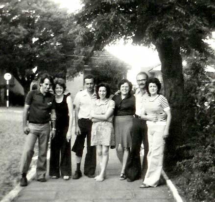 Toninho e Yara, Hélio e Lygia, a matriarca Yolanda, Fausto e Clarisse - Porto Alegre 