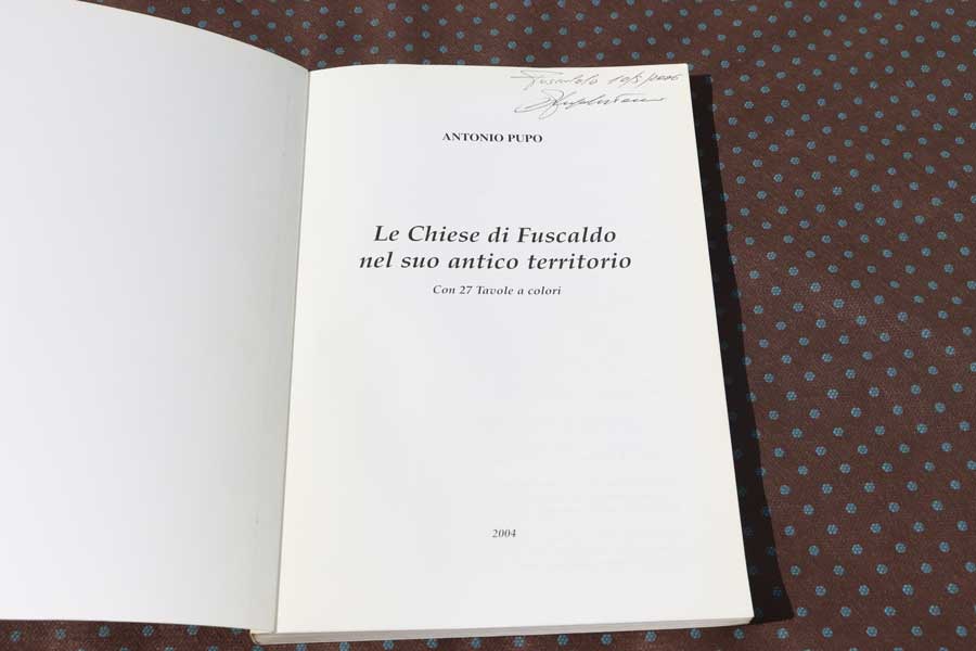 Libro Le Chiese. Con dedica al Reinaldo