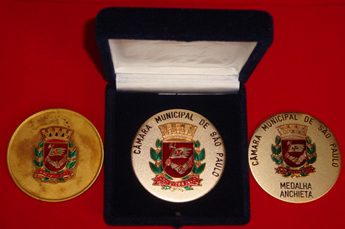 CMSP - Medalhas Douradas, antiga premiação e honraria ofertada pela casa