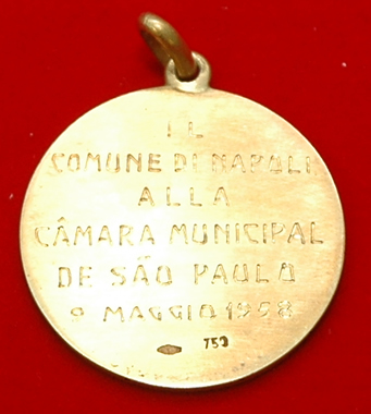 CMSP - Medalha de ouro da Comune di Napoli, maggio di 1958