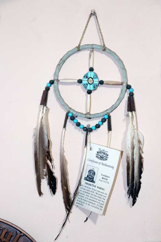 3. Medicine Wheel. Navajo indian art from Arizona