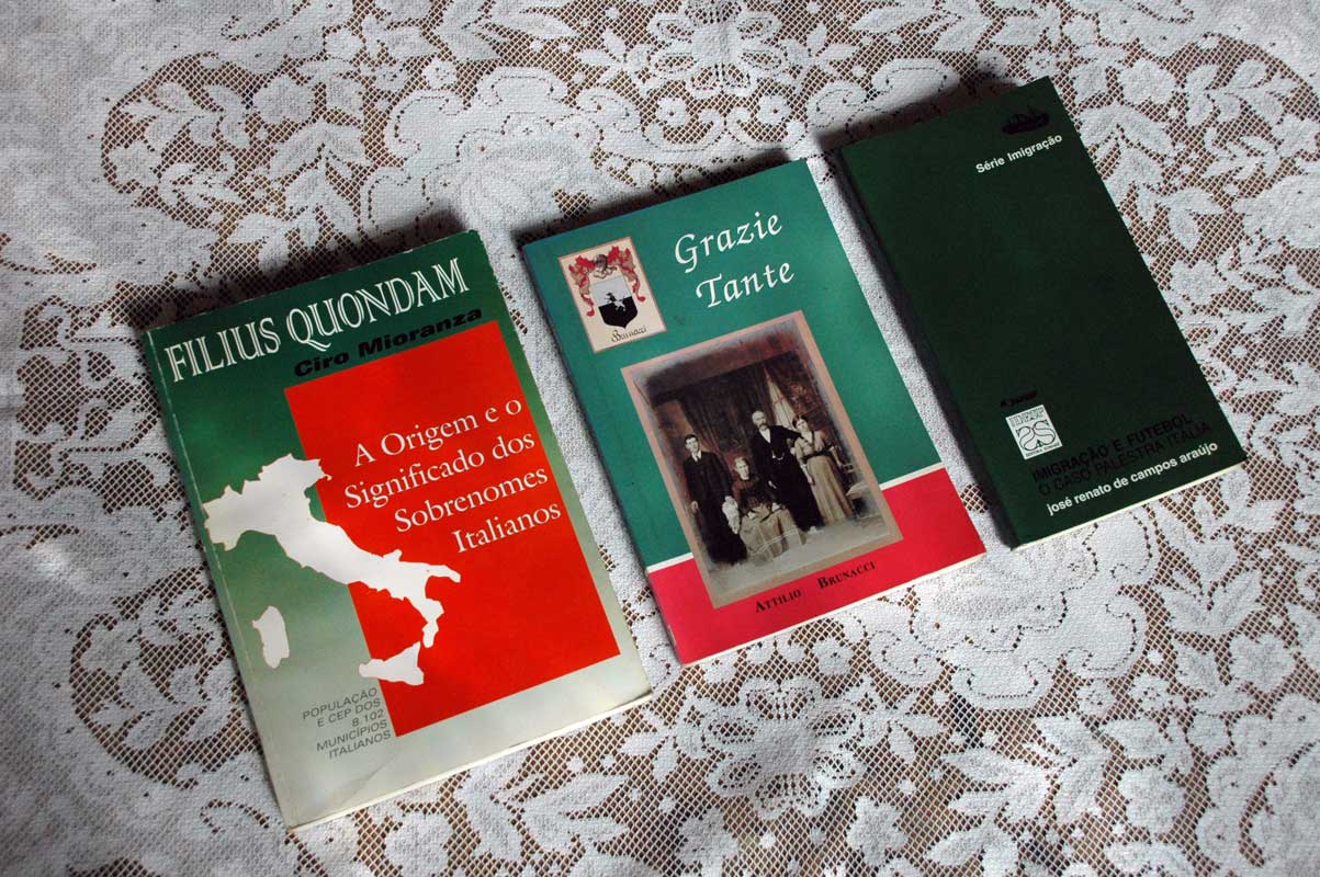 8. Libri 'Filius Quondam', 'Grazie Tante' ed 'Immigrazione Italiana e Calcio in Brasile, il Caso Palestra Italia'
