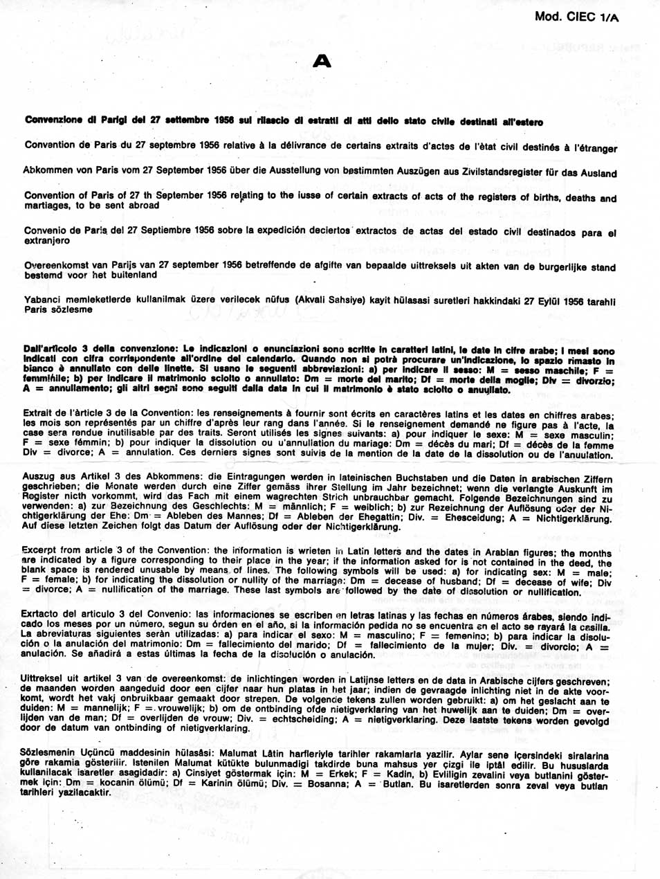 12 Pasquale Angelo Stávale. Atto di Nascita - Retro