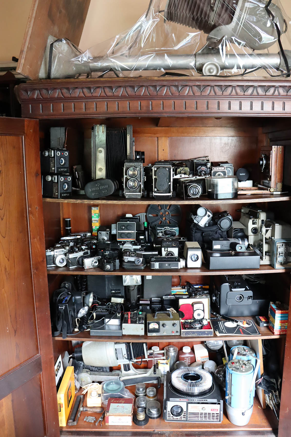 Equipamento fotográfico antigo de Reinaldo José Stávale