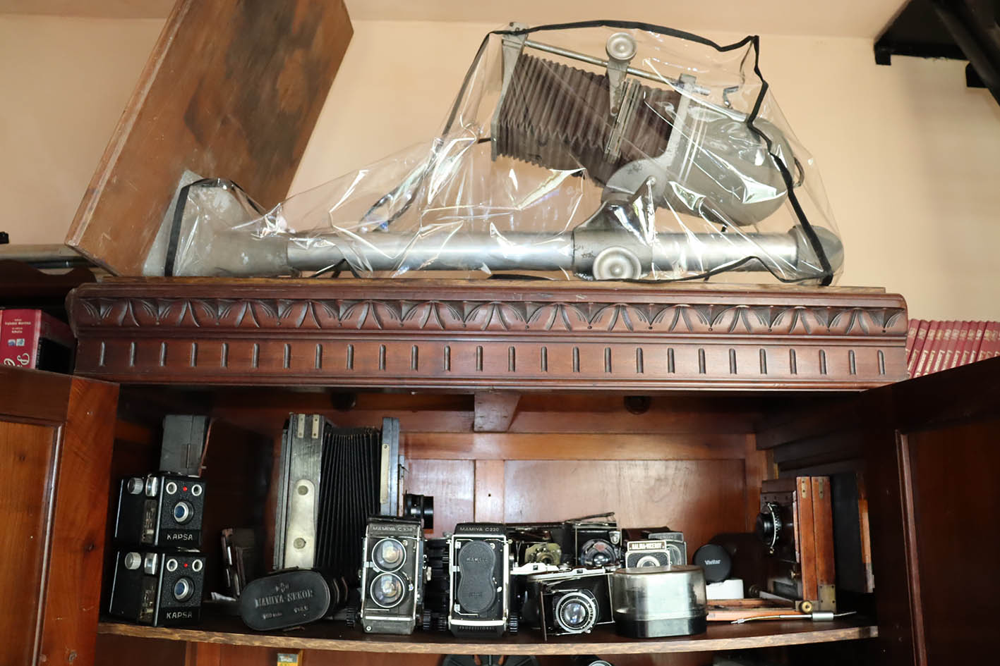 Equipamento fotográfico antigo de Reinaldo José Stávale