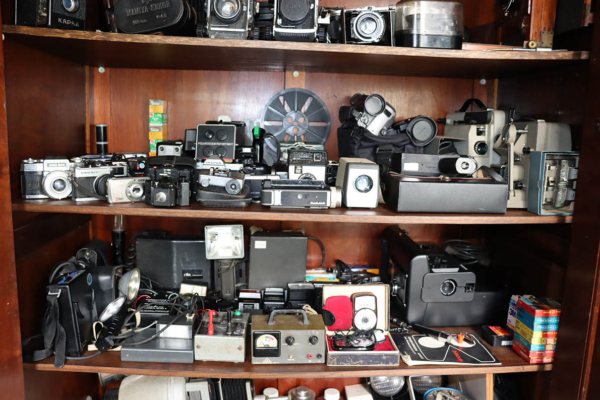 Equipamento fotográfico antigo de Reinaldo José Stávale