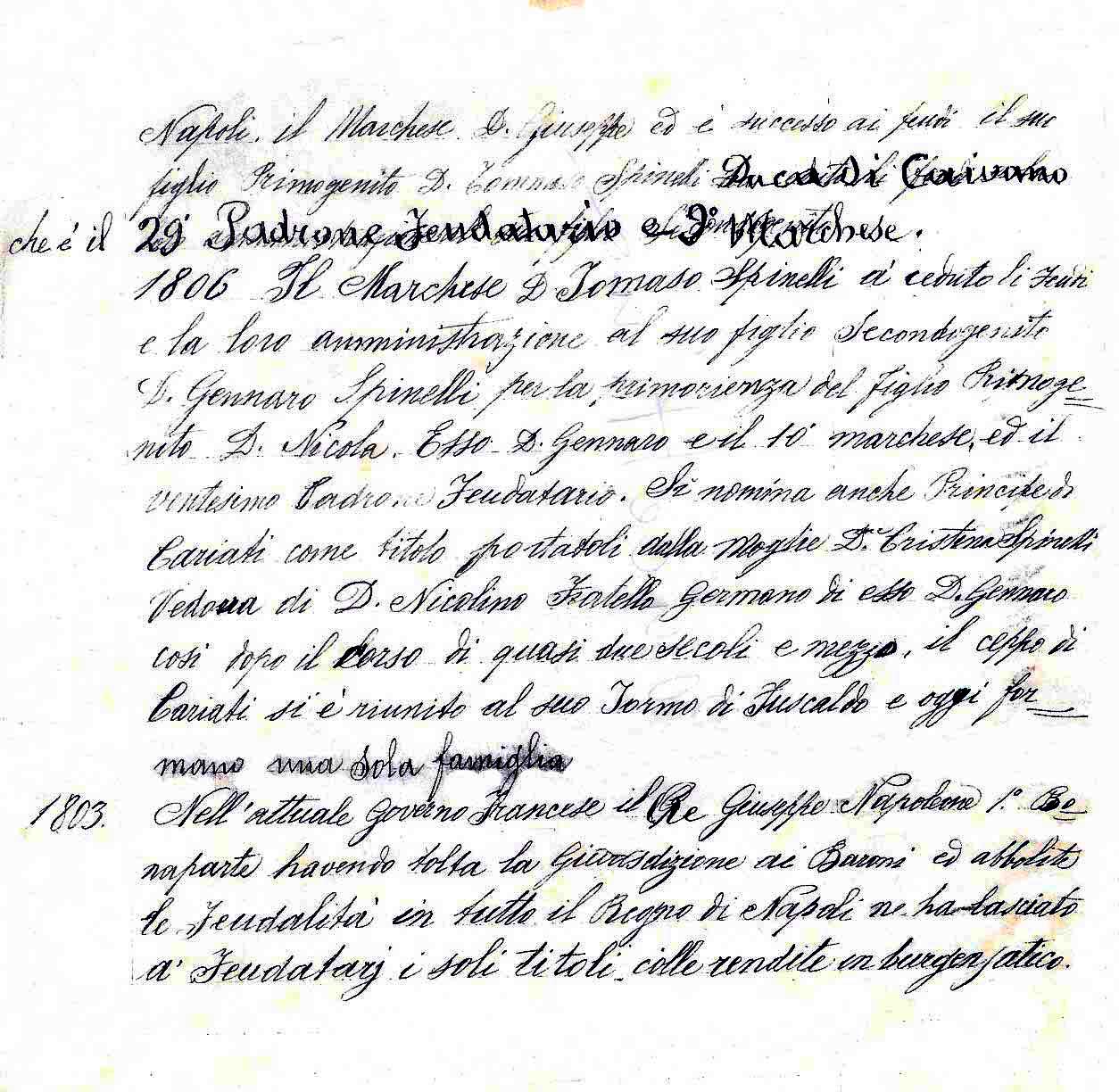 Manoscritto di Fuscaldo