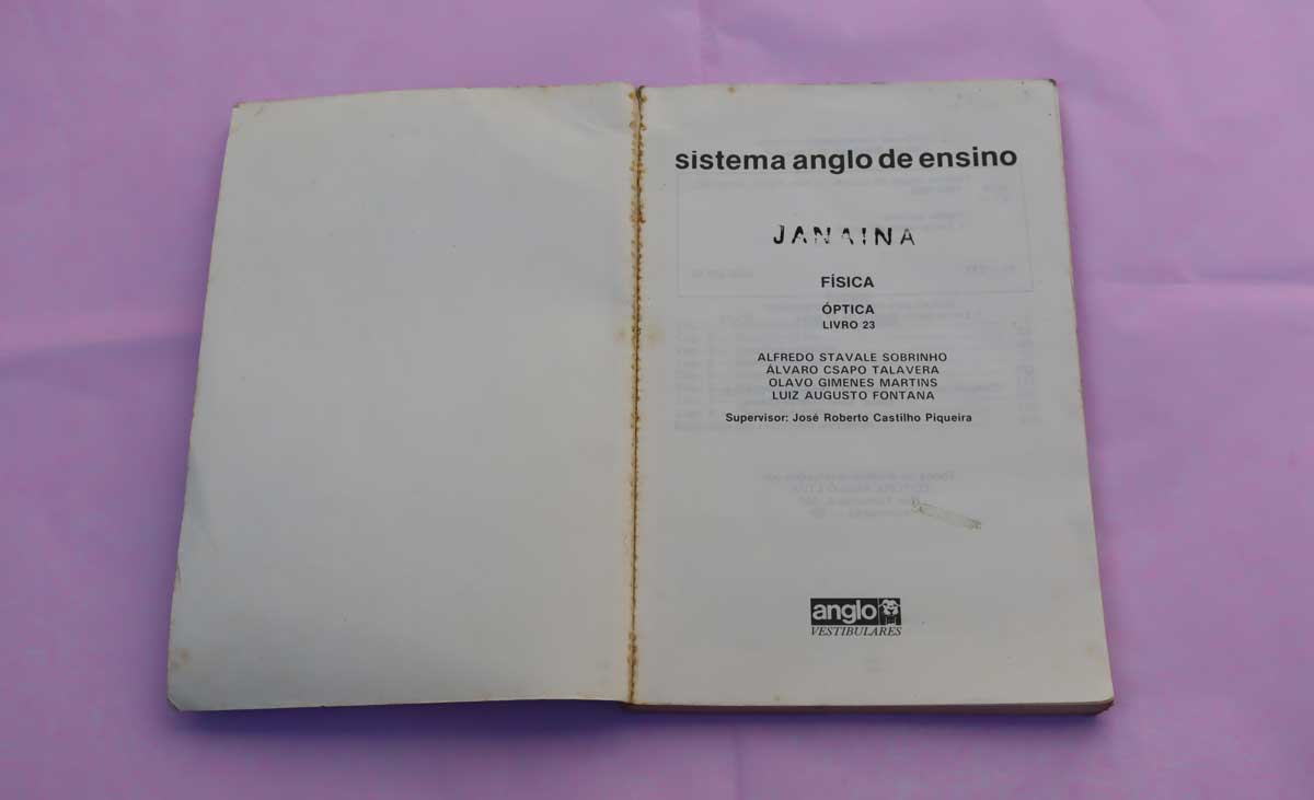 6. Física Óptica. Alfredo Stávale Sobrinho e demais autores (1984)