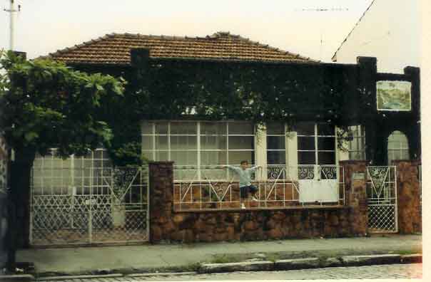 Casa de Helio e Lygia na Rua Itajaí, 102