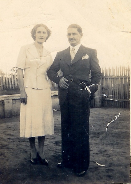 Casamento de Nilo e Nair em Getulina (SP) - 24_04_1939