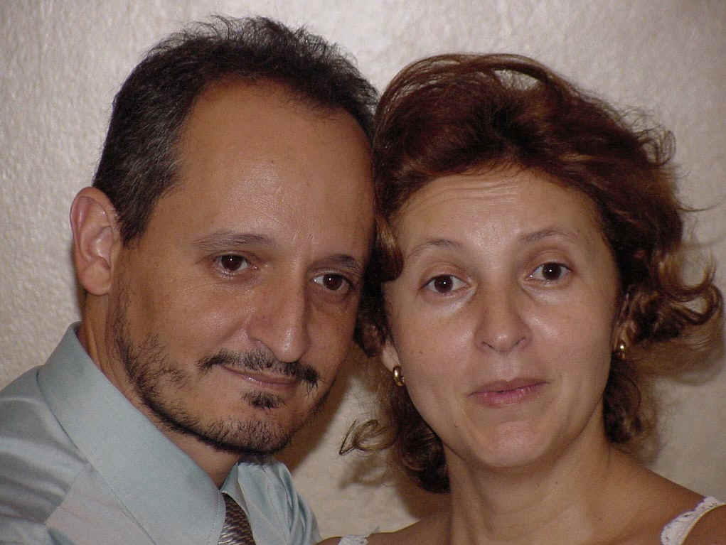 Reynaldo L. Stávale e sua esposa Simone